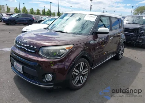 2017 Kia Soul + from USA, damaged, VIN KNDJP3A51H7498434